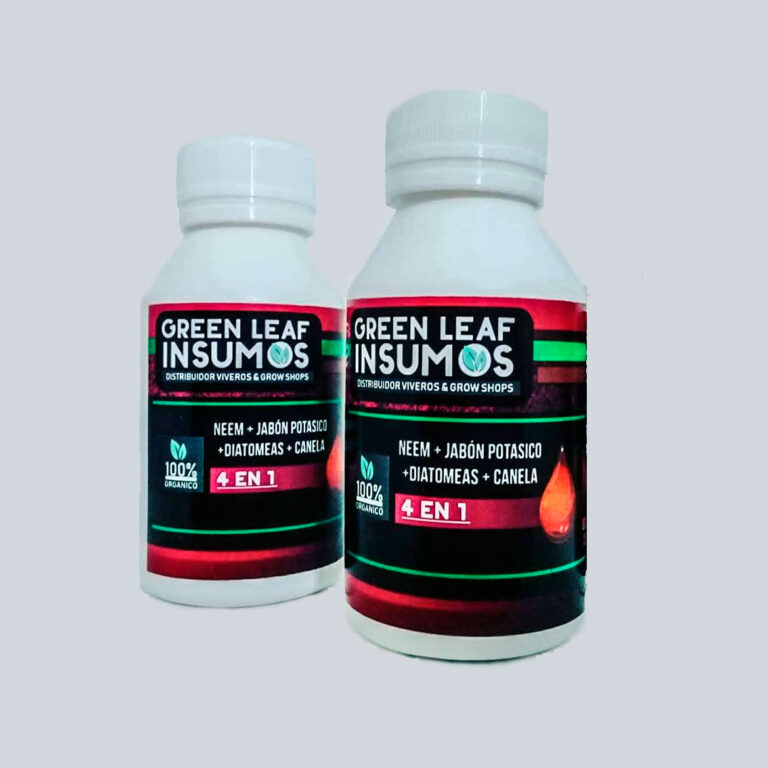 Plaguicida Insecticida 4 en 1 Green Leaf 250ml